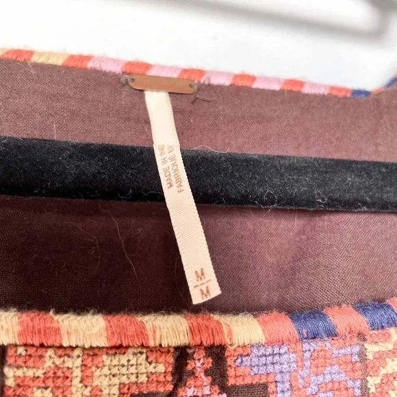 Free People embroidered mini dress - Picture 6 of 6